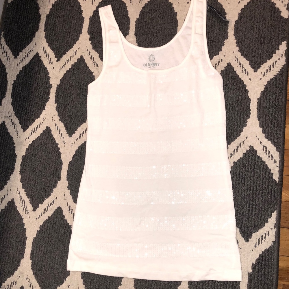Old Navy sequin tank top